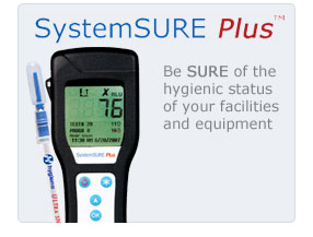 SystemSURE Plus. Be SURE of the hygenic status of your facilities and equipment.
